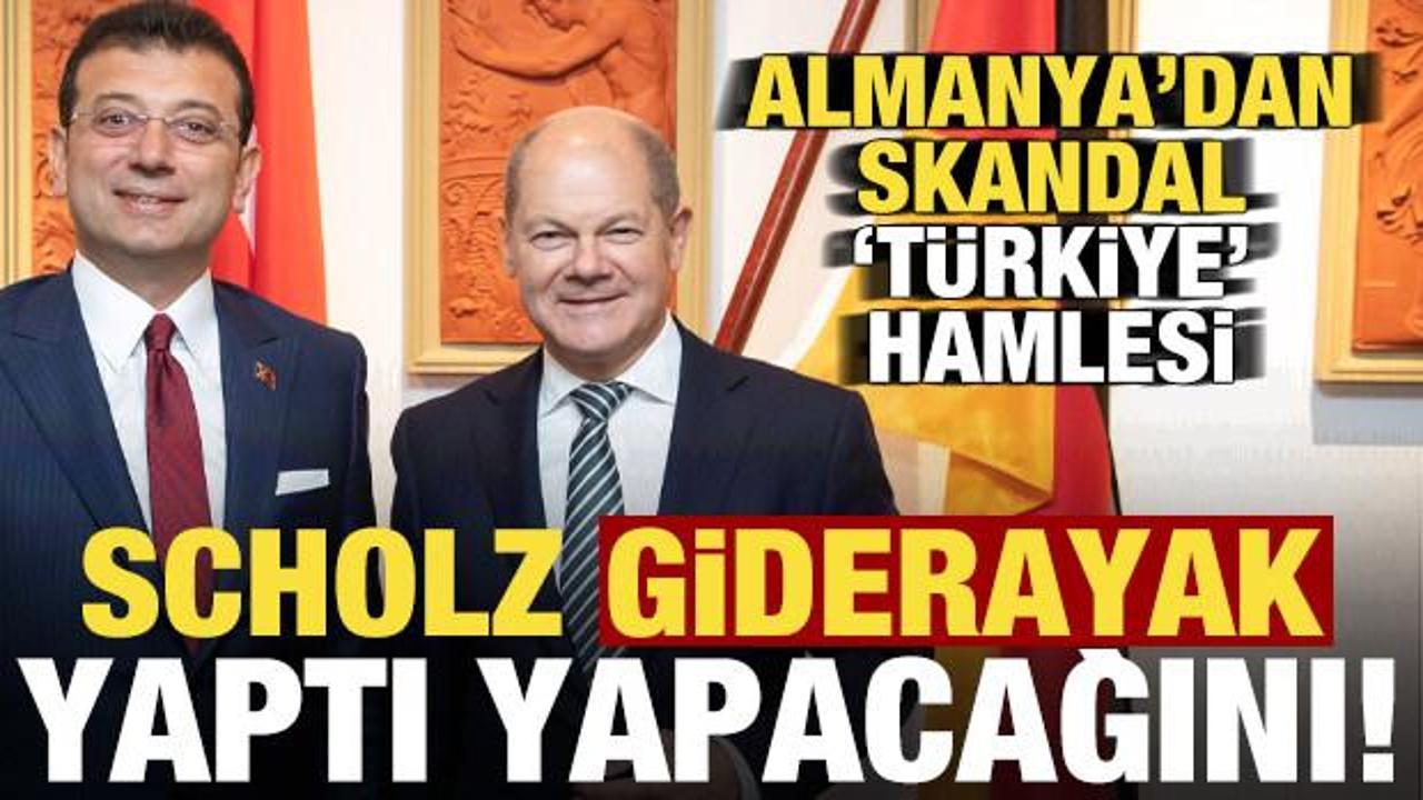 Almanya'dan skandal hamle! Scholz giderayak yaptı yapacağını...