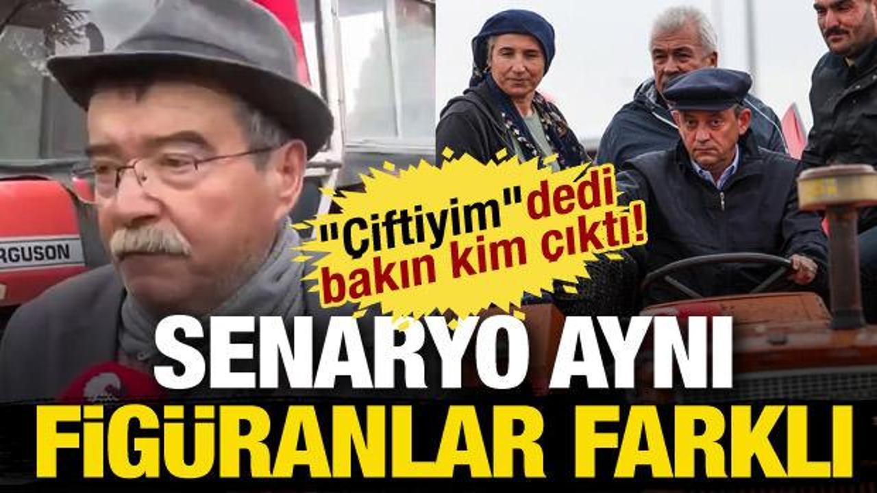 CHP Yozgat mitinginde yeni senaryo! "Çiftçiyim" dedi bakın kim çıktı!