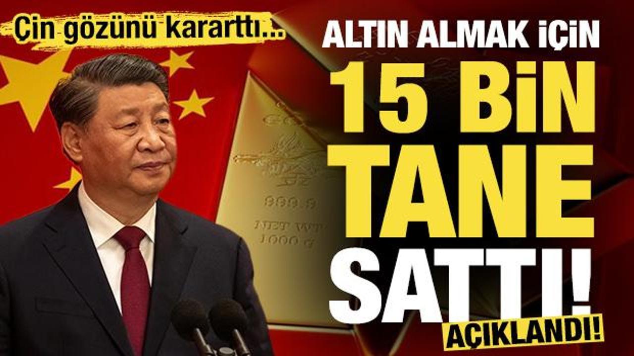 Çin'den çılgın adım! Rekor miktarda altın satın almak için 15.000 Bitcoin sattı!