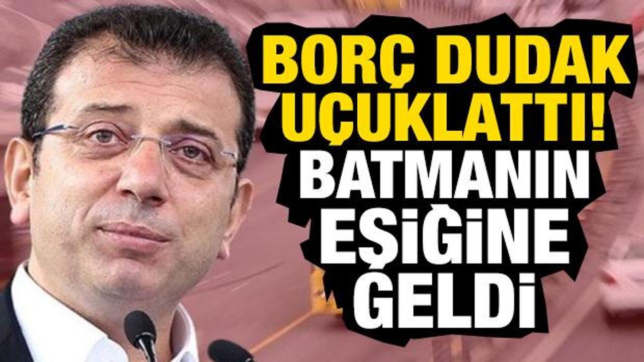 İETT batıyor mu? Bor&ccedil; dudak u&ccedil;uklattı