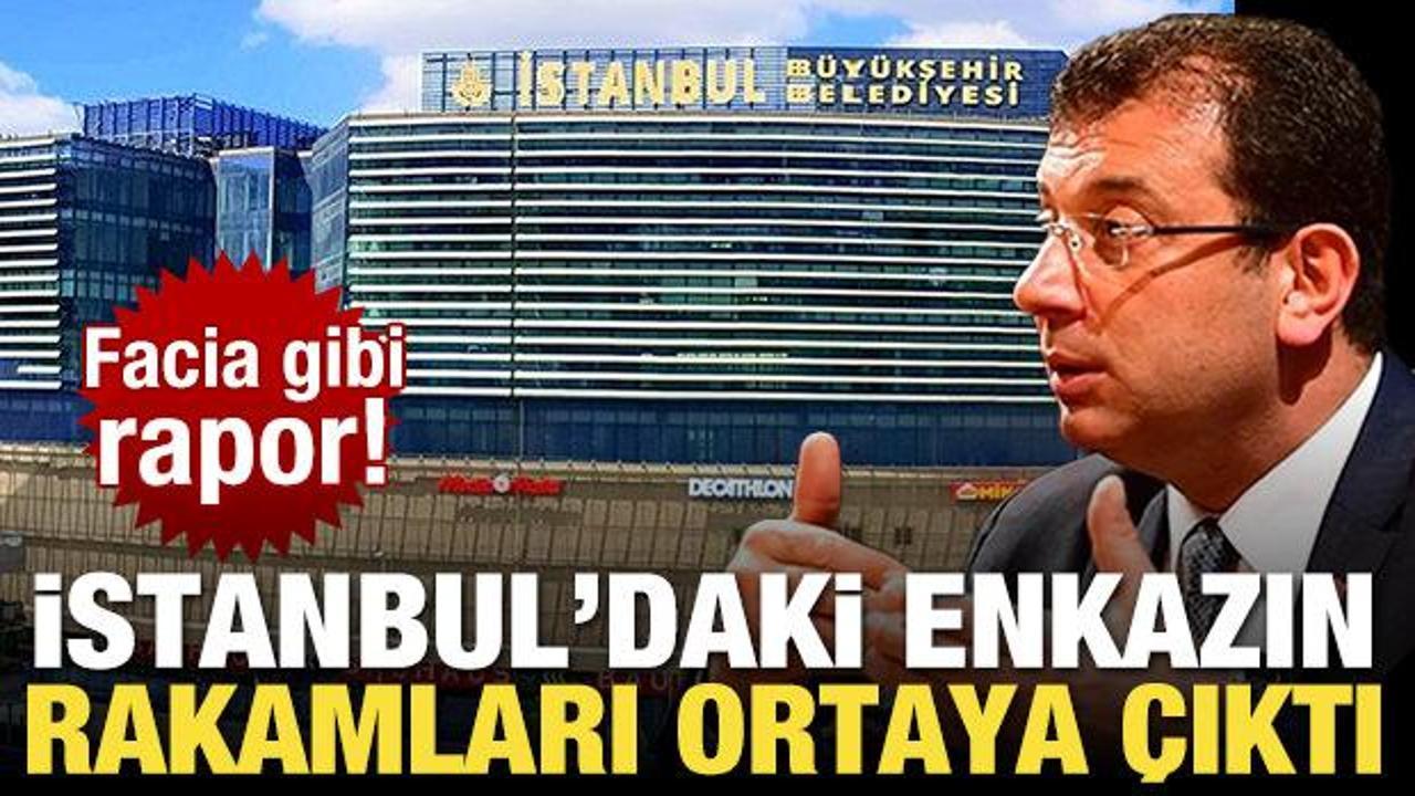 İstanbul'daki enkazın rakamları ortaya çıktı! Facia gibi rapor