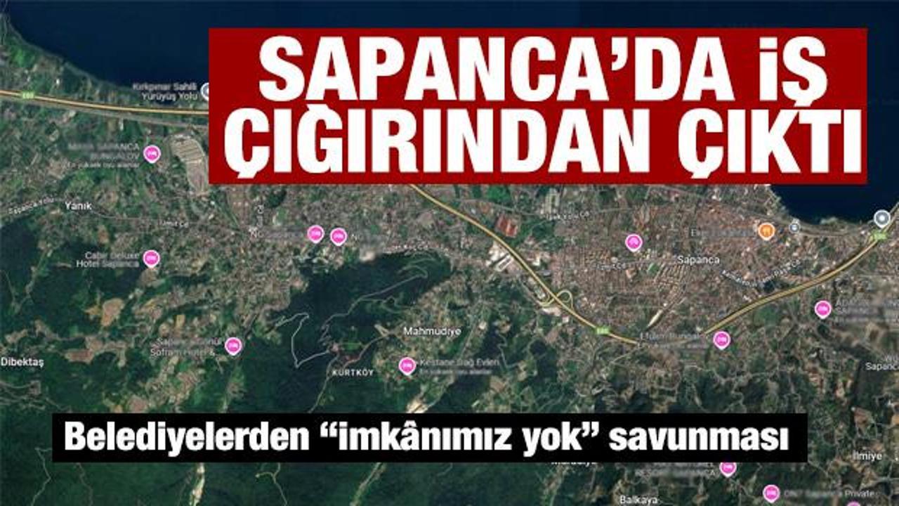 Sapanca’da iş çığırından çıktı: Resmen istila etmişler