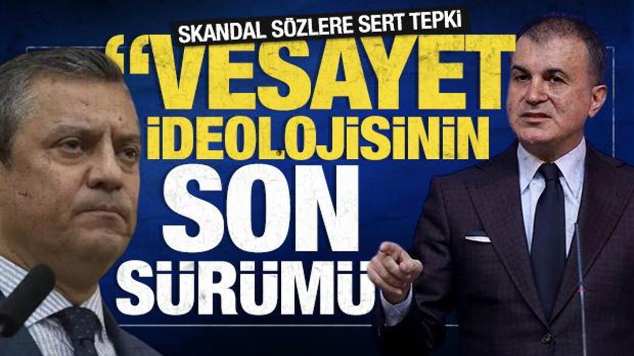 SON DAKİKA: Çelik'ten Özgür Özel'e: 'Vesayet ideolojisinin son sürümü'