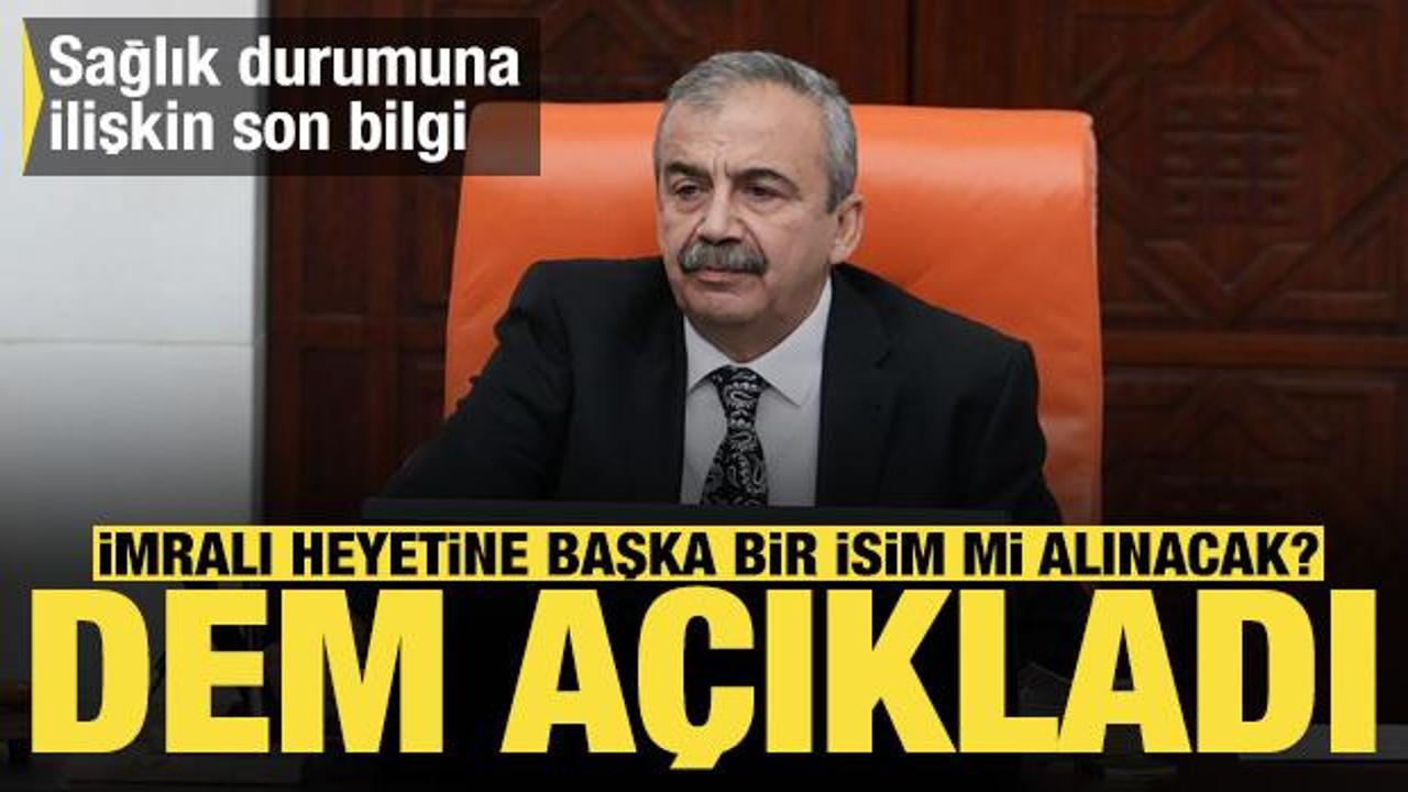 SON DAKİKA: DEM Parti'ten Sırrı Süreyya Önder'in sağlık durumuna dair açıklama! 