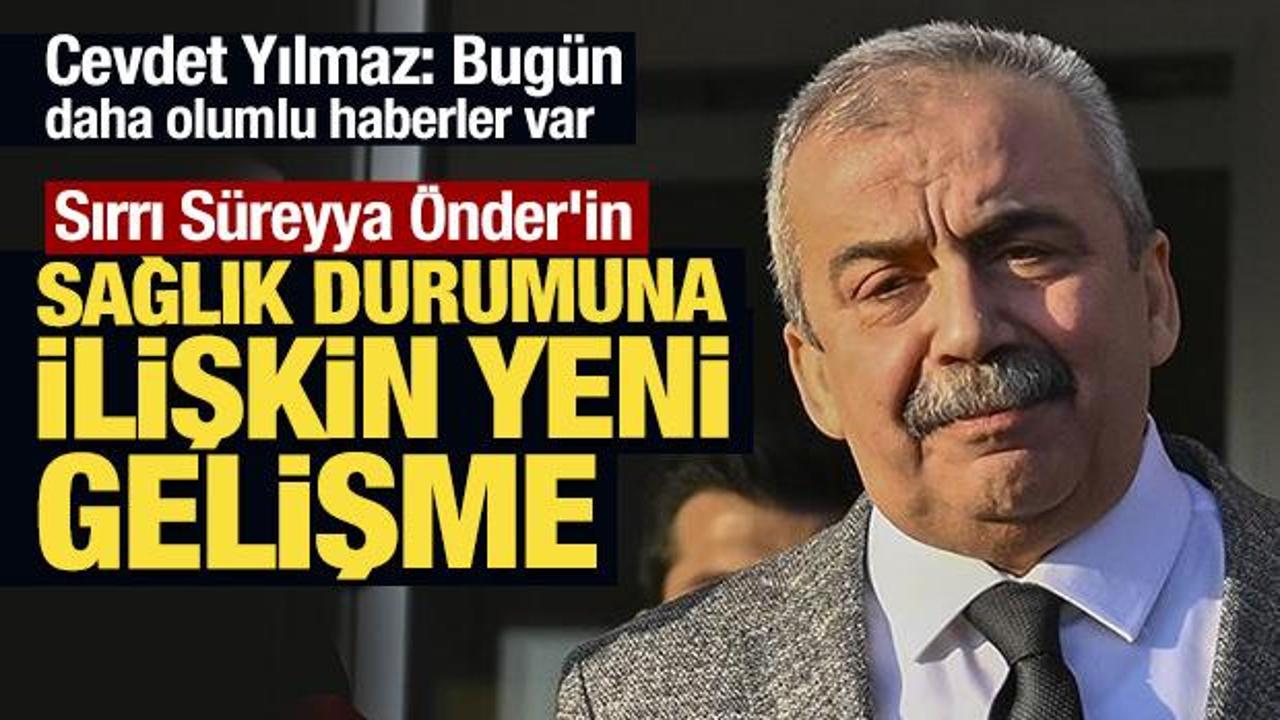 Son Dakika: Sırrı Süreyya Önder'in sağlık durumuna ilişkin yeni gelişme
