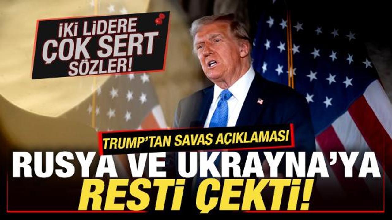 Trump'tan son dakika savaş duyurusu! Putin ve Zelenski'ye rest: Aptalsınız, budalasınız