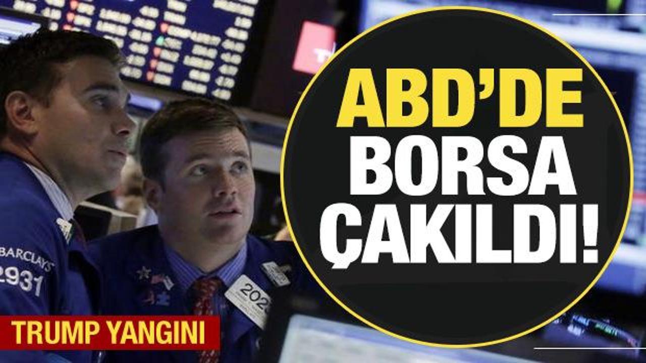 ABD'de borsa &ccedil;akıldı! Trump'ın FED s&ouml;zleri ortalığı karıştırdı