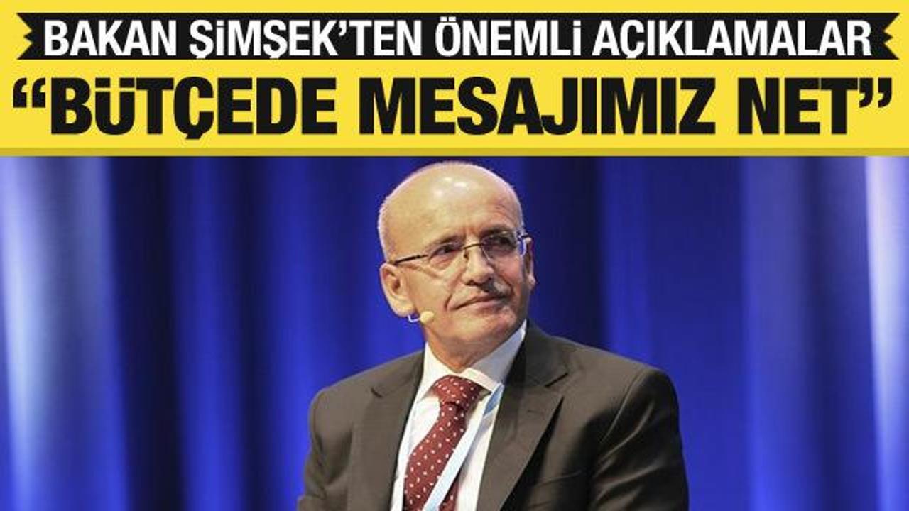 Bakan Şimşek'ten önemli açıklamalar! Türk lirasında güzel haberler geliyor