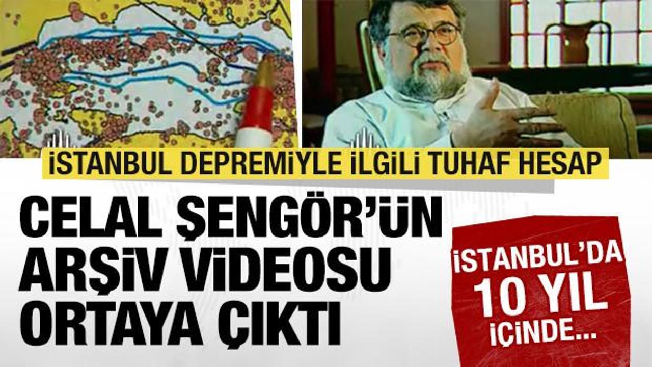 Celal Şeng&ouml;r&rsquo;&uuml;n arşiv videosu ortaya &ccedil;ıktı! '10 yıl i&ccedil;inde...'