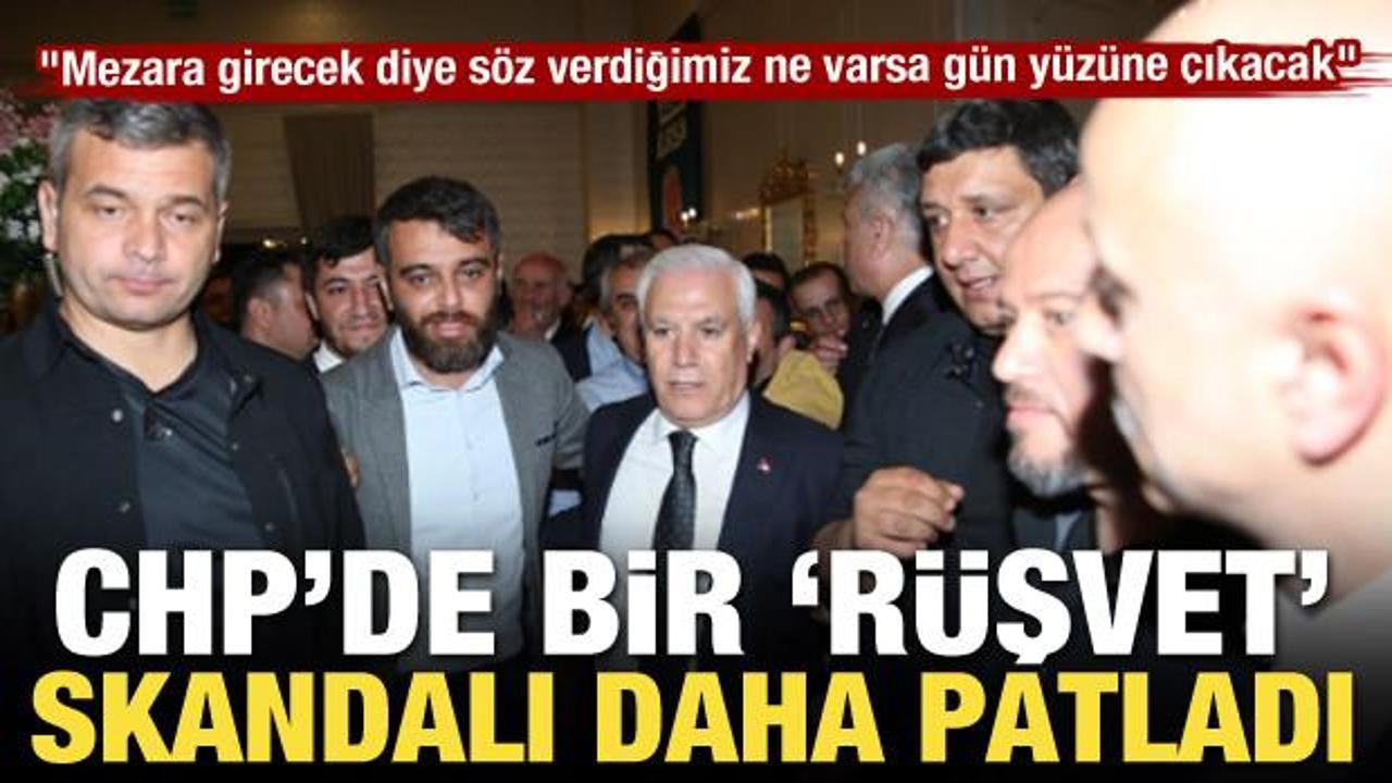 CHP'de bir rüşvet skandalı daha patladı!