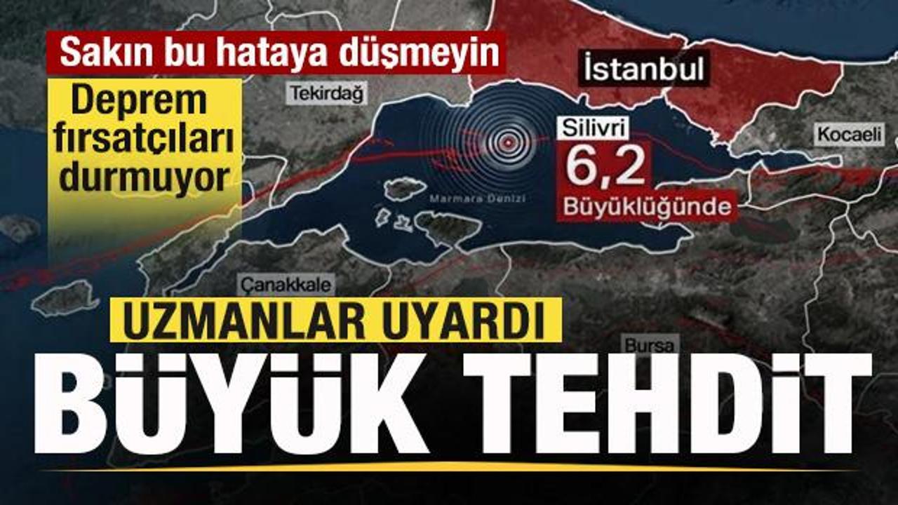 Depremden sonra bir fırsat&ccedil;ılık daha! Uzmanlar uyarıyor! B&uuml;y&uuml;k tehdit