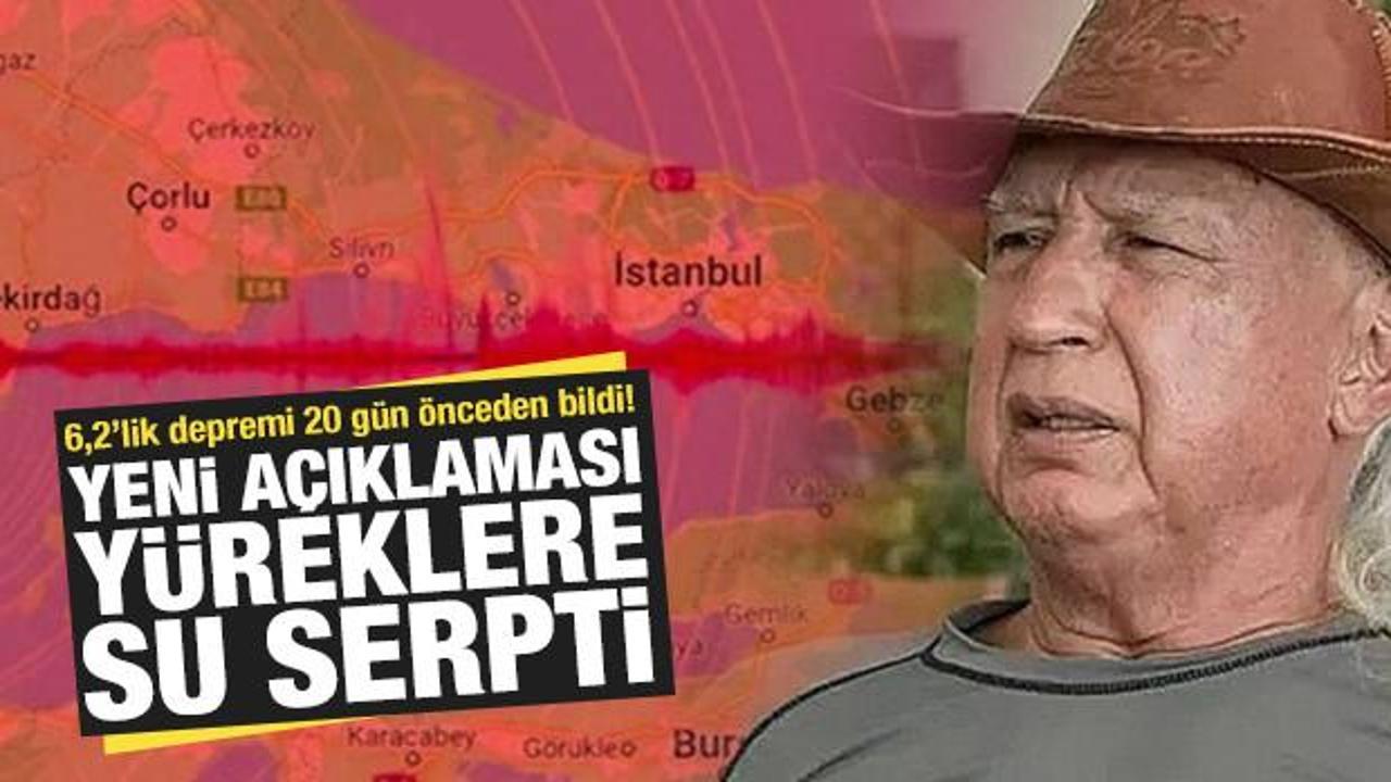 Depremi önceden bildi! Şener Üşümezsoy: Bu deprem o deprem