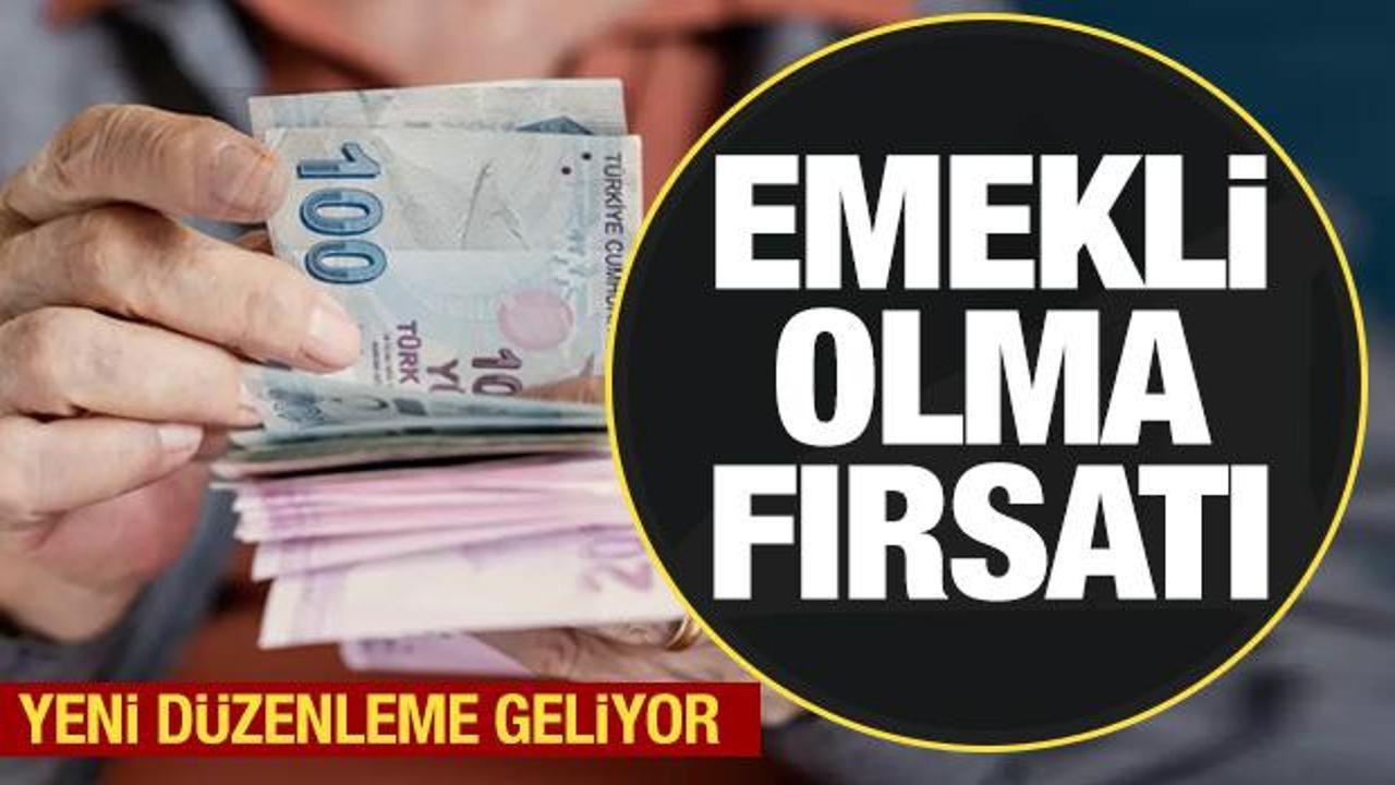 Ev kadınlarına emeklilik fırsatı! Yeni düzenleme geliyor