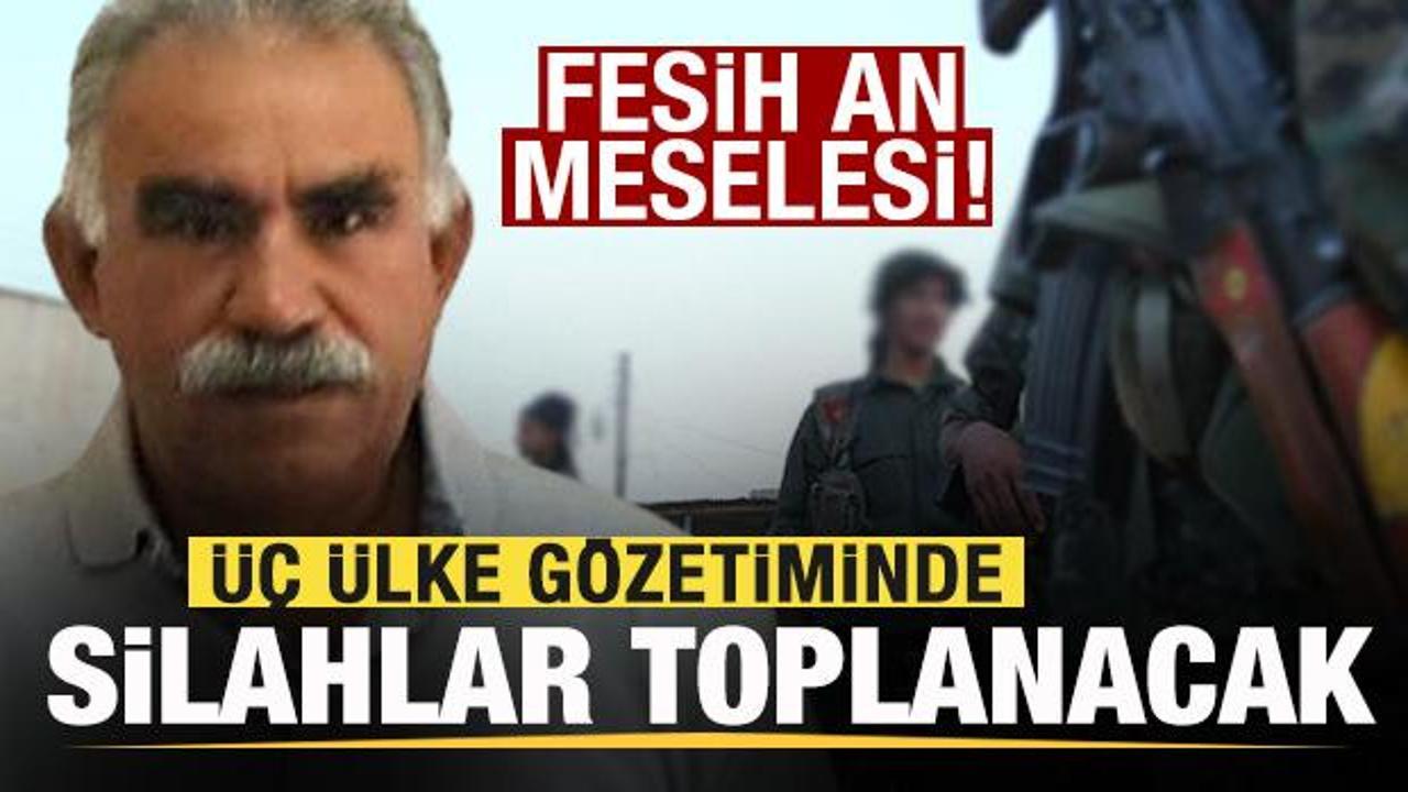 Fesih an meselesi! Takvim işliyor! &Uuml;&ccedil; &uuml;lke g&ouml;zetiminde silahlar toplanacak