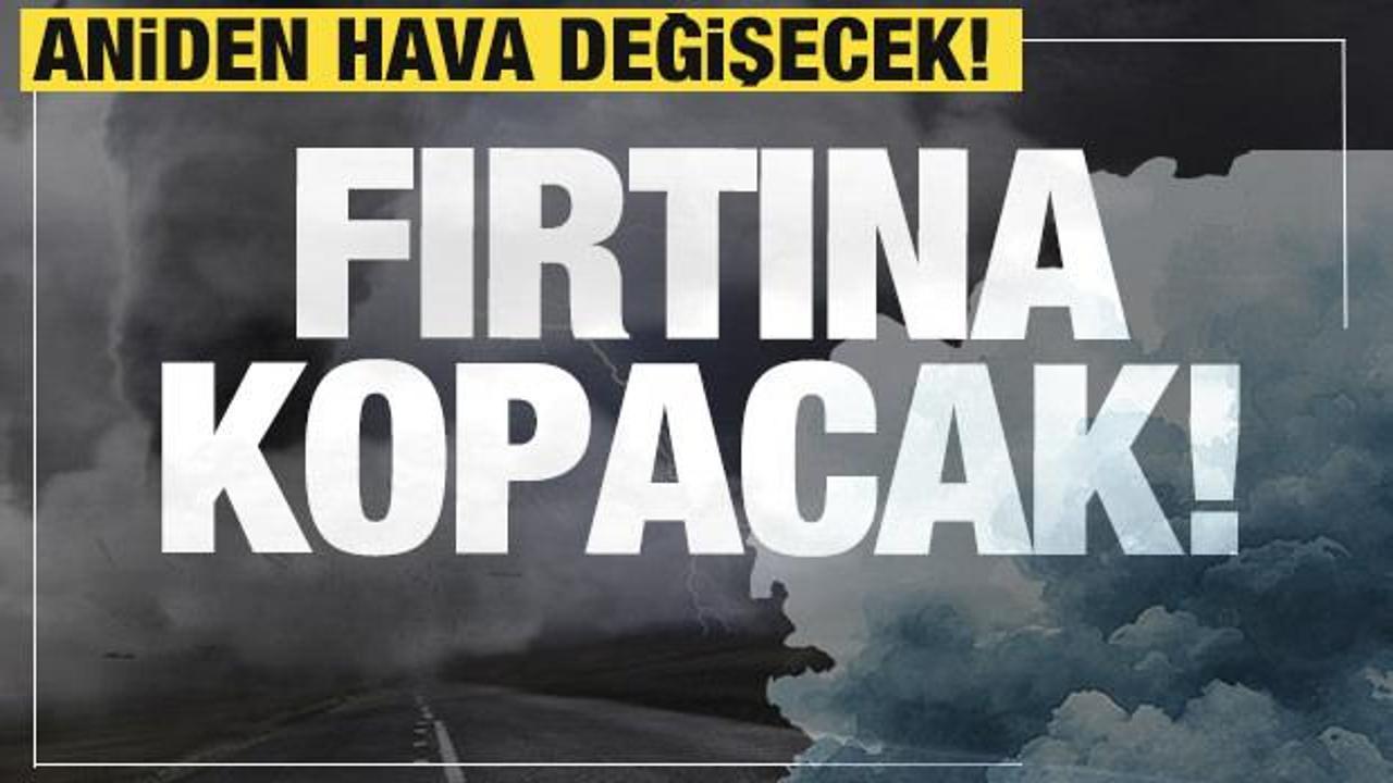 Fırtına kopacak! Meteoroloji'den İstanbul ve &ccedil;ok sayıda ile peş peşe uyarı