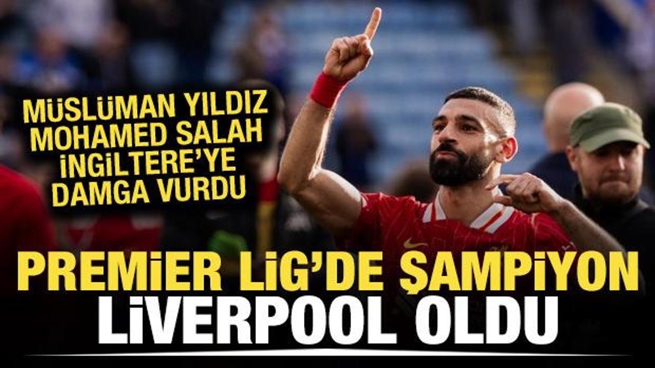 Premier Lig'de şampiyon Liverpool!