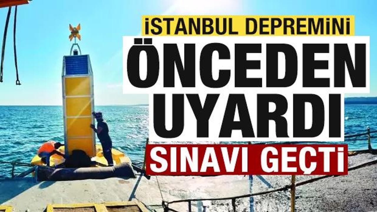 Sınavı geçti! İstanbul depremini önceden uyardı