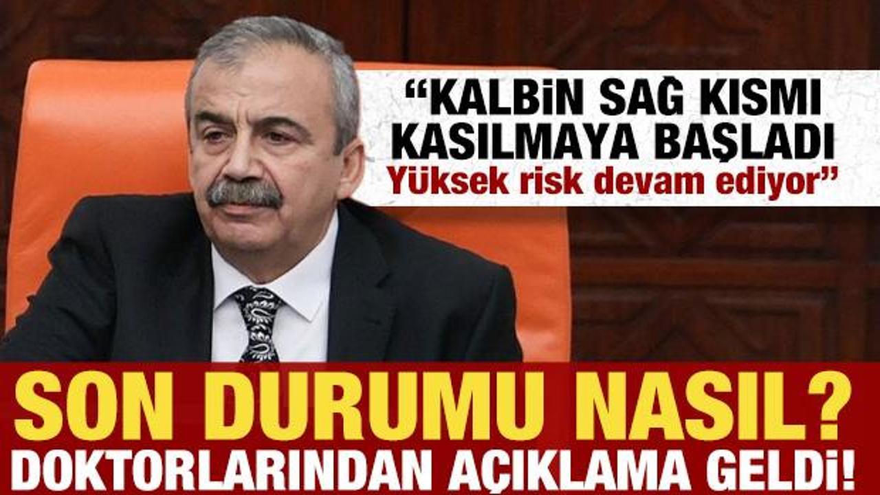 Sırrı Süreyya Önder'in sağlık durumuna ilişkin yeni açıklama!