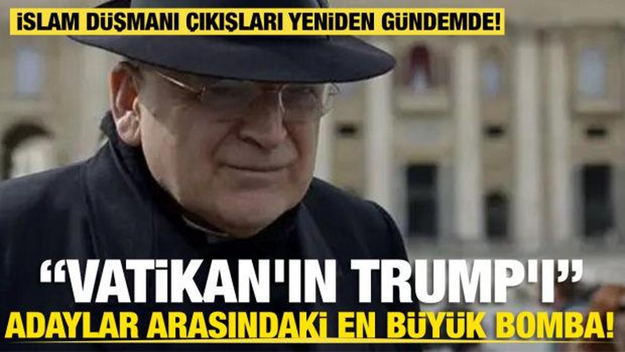 Trump desteği ile biliniyordu... Kardinal Burke 'Papalık' için yeniden gündemde!