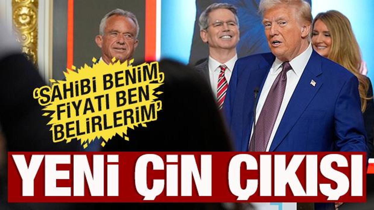 Trump'tan yeni Çin çıkışı: 'Fiyatları ben belirliyorum'