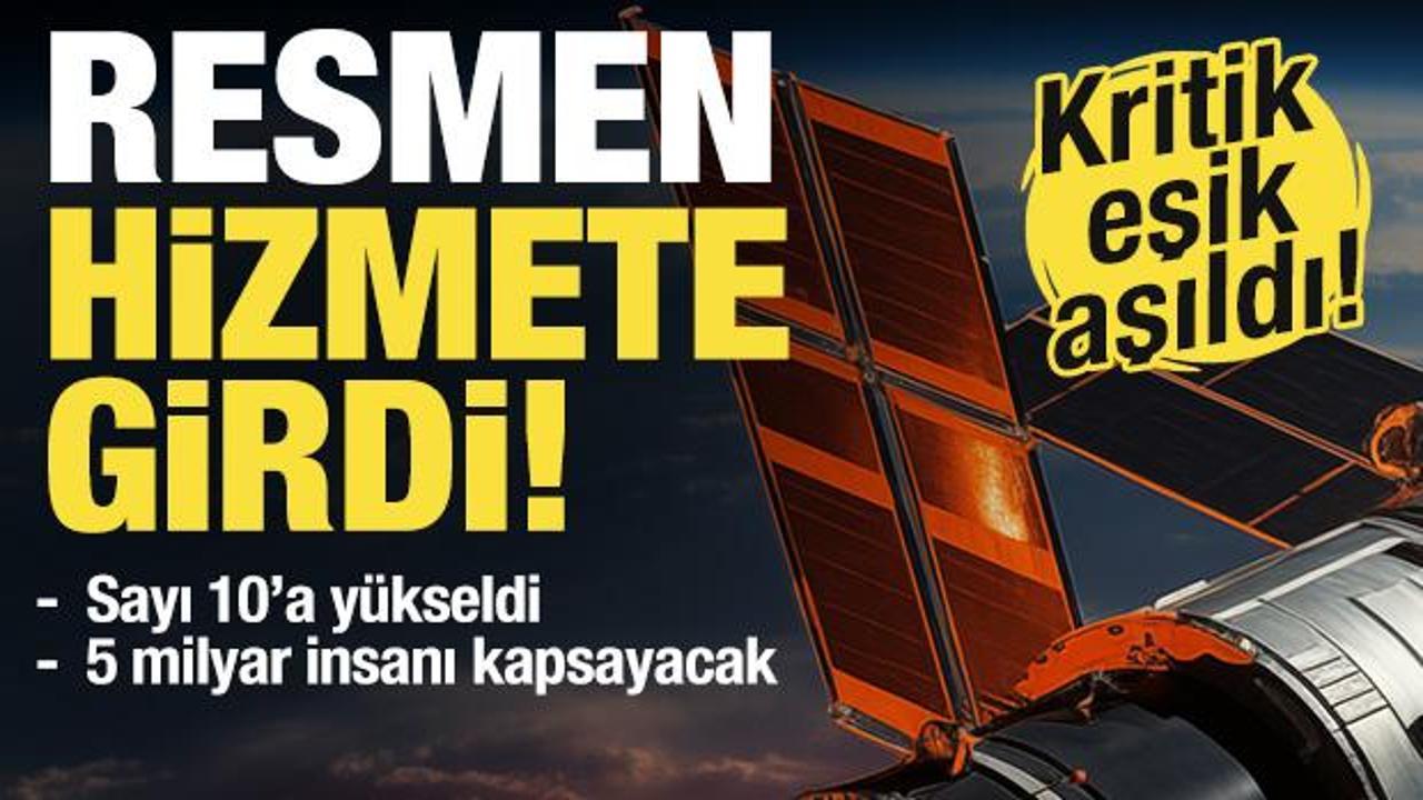 Türkiye kritik eşiği aştı! Türksat 6A resmen hizmete girdi: 5 milyar insanı kapsayacak!