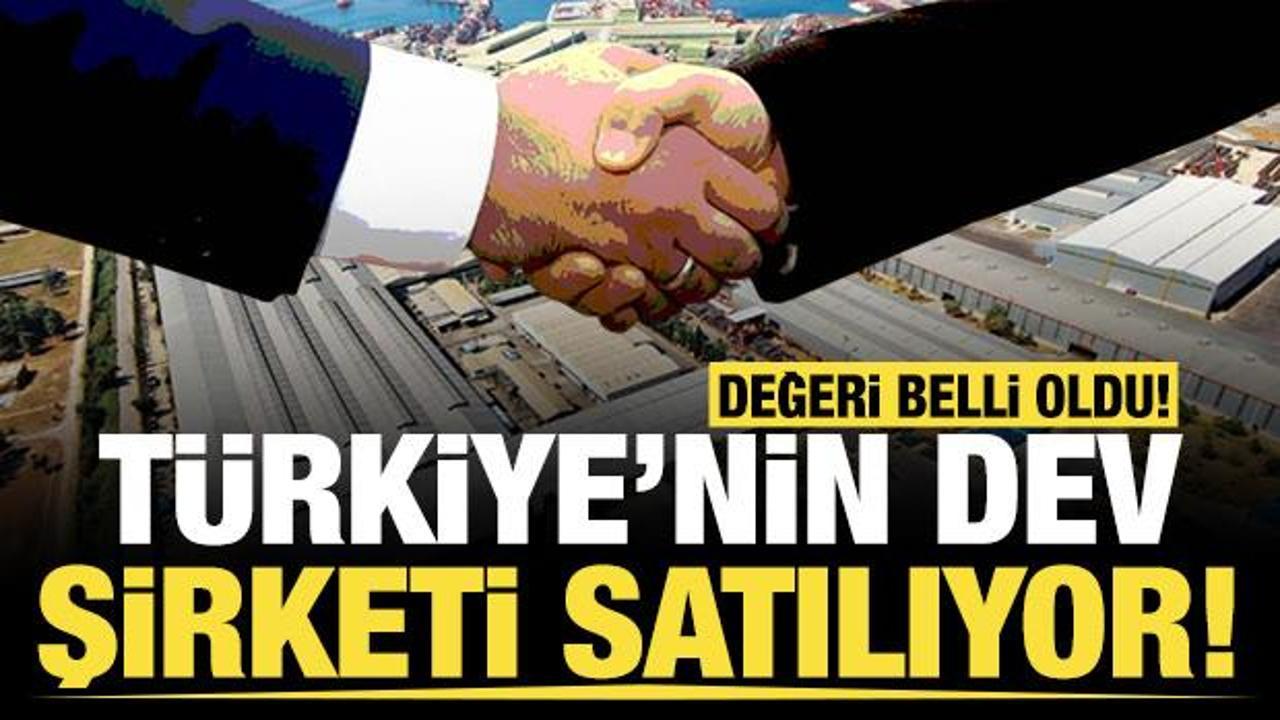 T&uuml;rkiye'nin dev şirketi resmen Fransızlara satılıyor: Hisselerin değeri ortaya &ccedil;ıktı