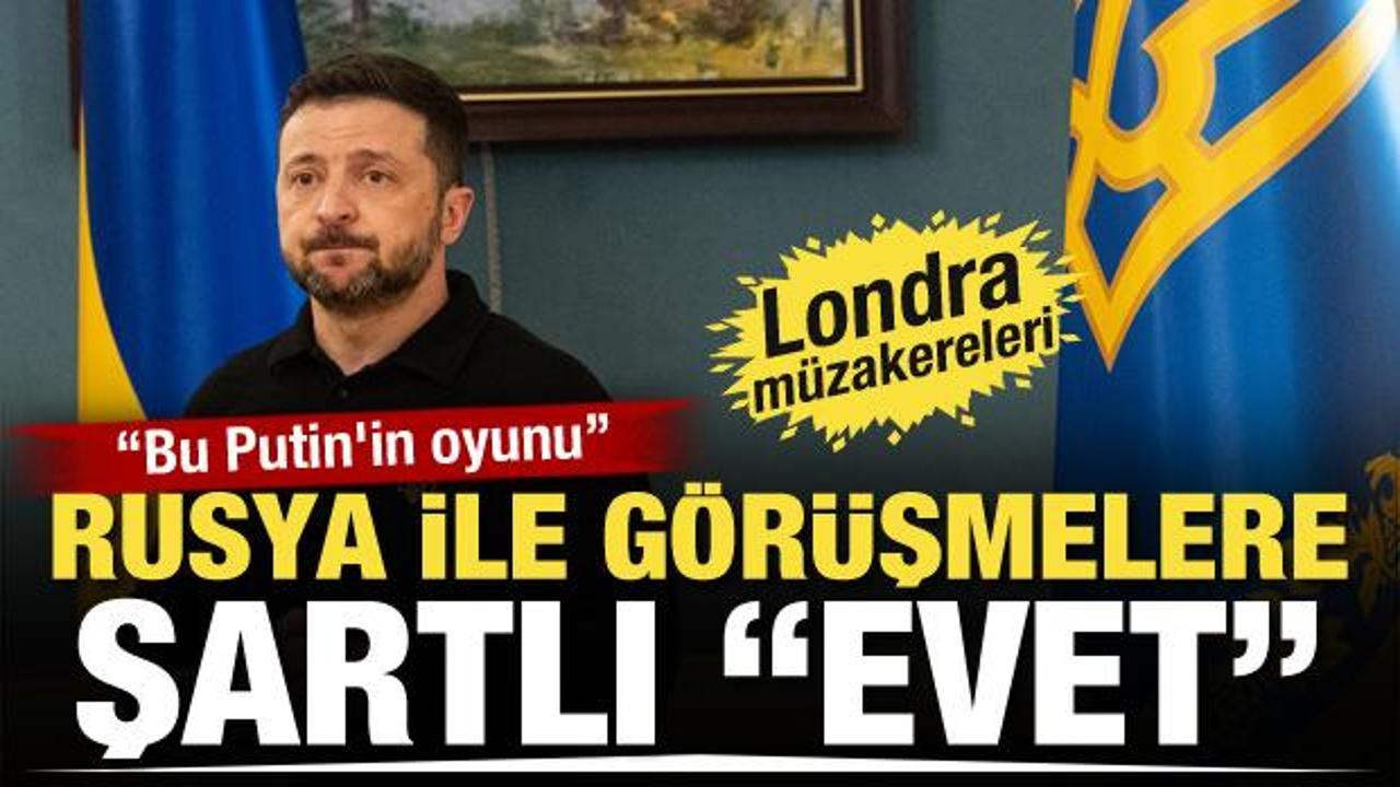 Zelenskiy: Ateşkes sağlanırsa Rusya'yla g&ouml;r&uuml;şmeye hazırız