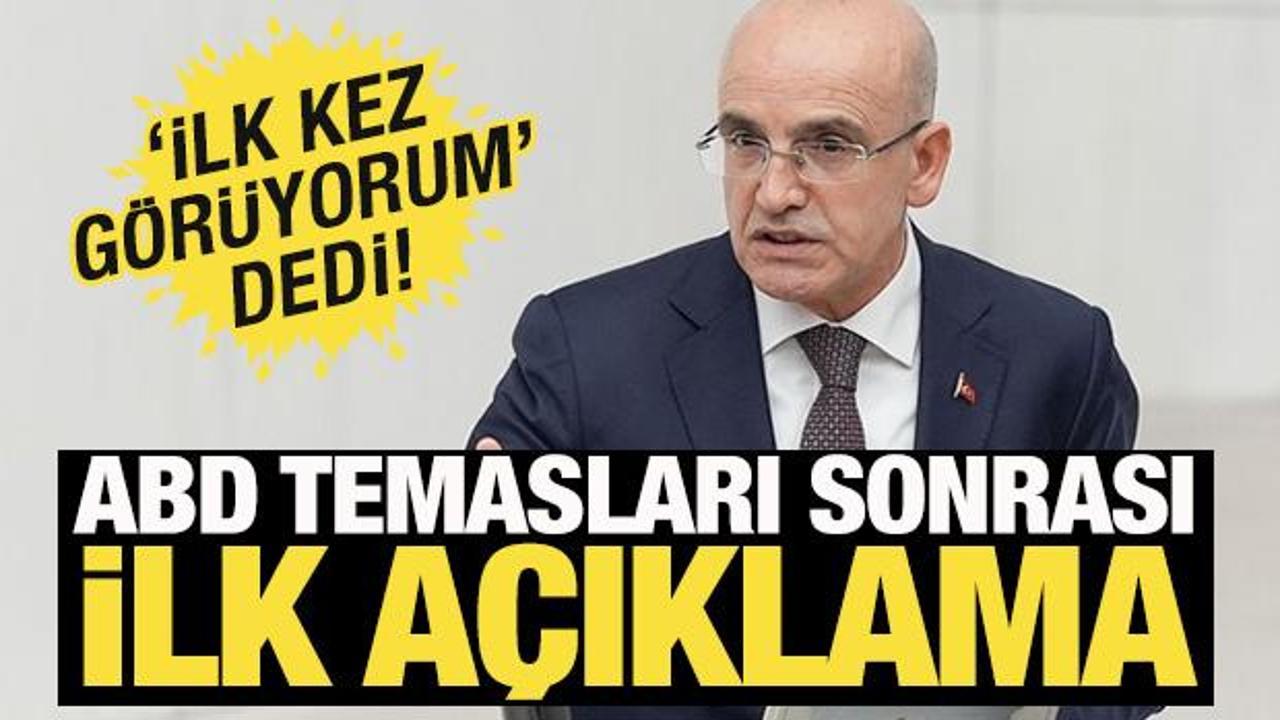 Bakan Şimşek: Trump'ın kararı T&uuml;rkiye i&ccedil;in muazzam bir avantaj