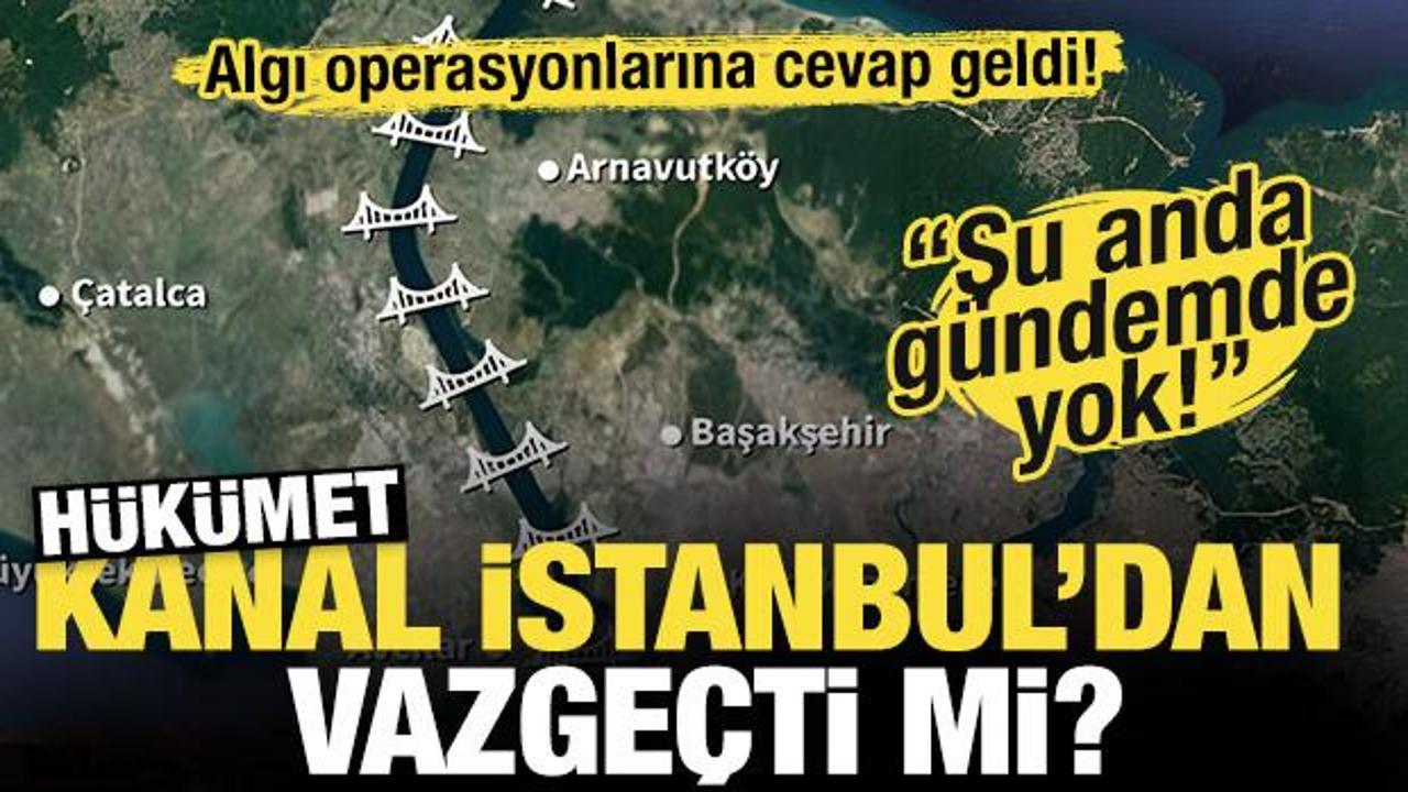 Bakan Uraloğlu'ndan Kanal İstanbul a&ccedil;ıklaması!
