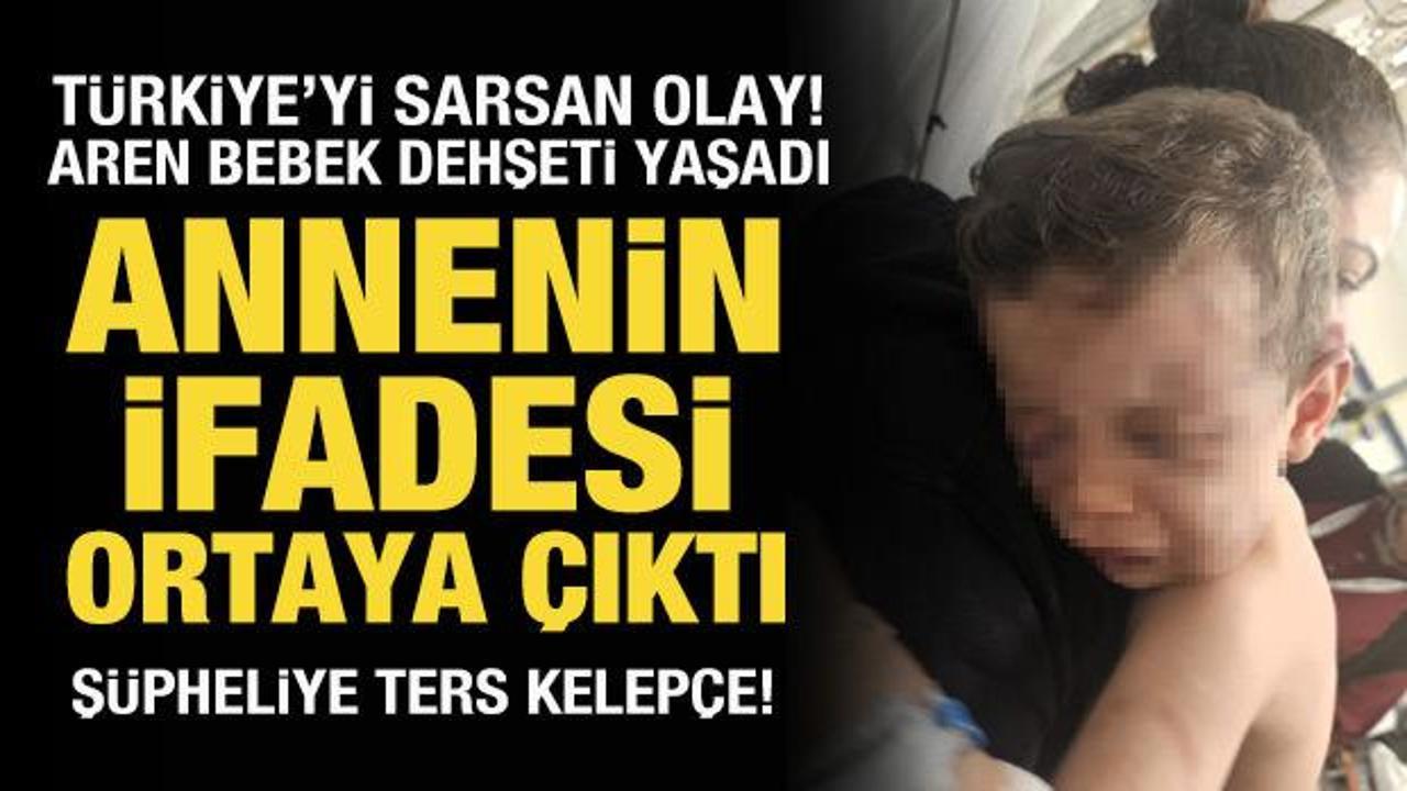 Darp edilen Aren bebeğin annesi konuştu: Sevgilim beni de d&ouml;vd&uuml;