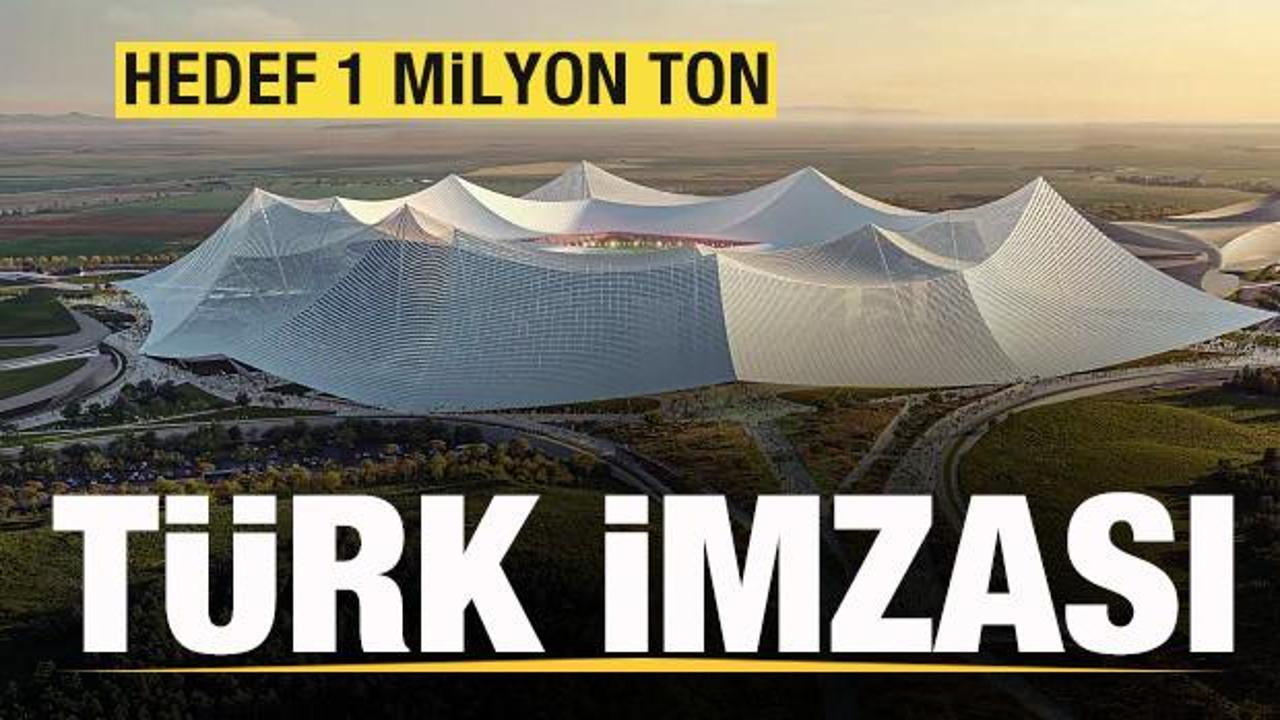 D&uuml;nya Kupası'na T&uuml;rk imzası! Hedef 1 milyon ton