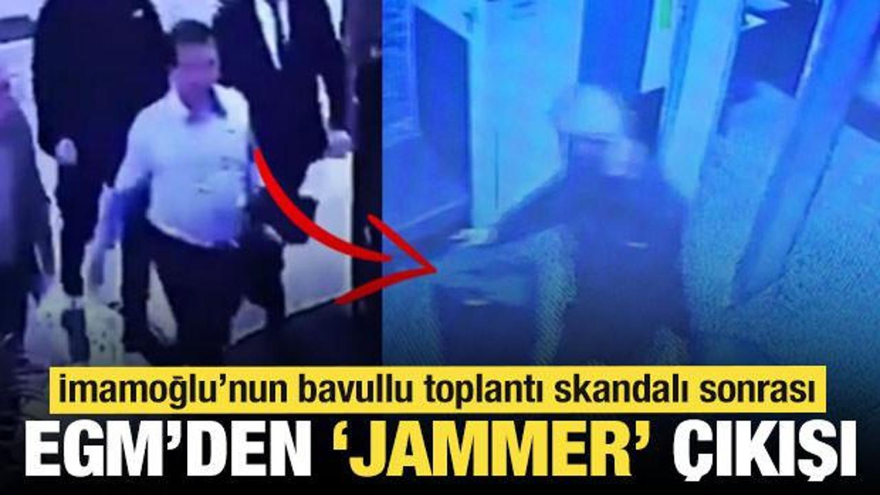 İmamoğlu'nun korumaları otelde kameraları bantlamıştı! Emniyetten jammer açıklaması geldi