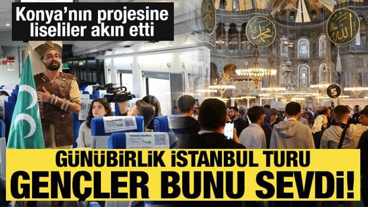 Konya Büyükşehir bu yıl 26 bin liseliyi YHT ile İstanbul’a götürüyor 