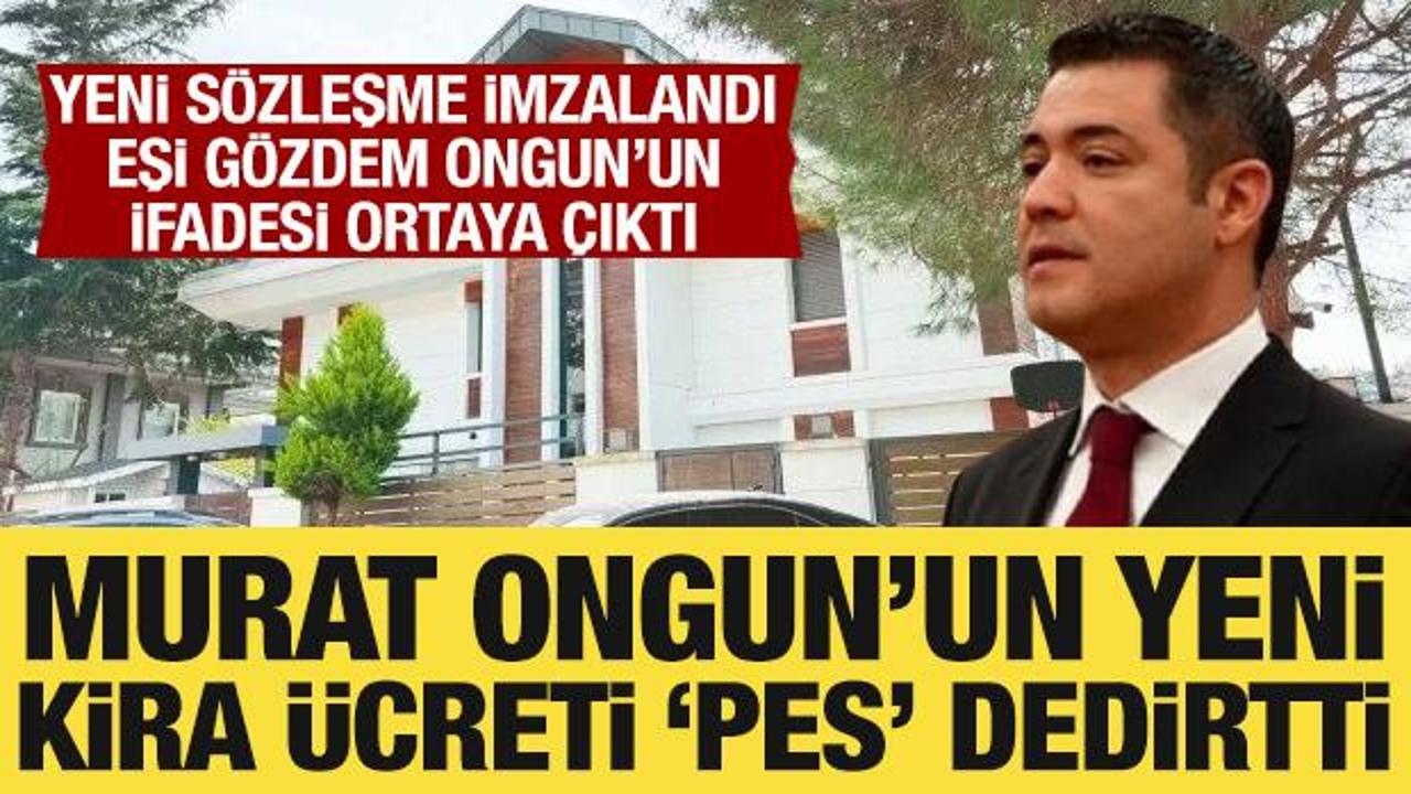 Murat Ongun’un kirası 5,6 milyon lira oldu