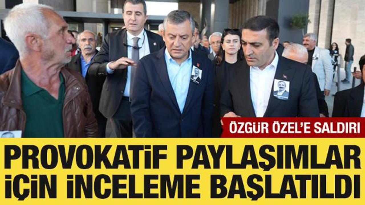 &Ouml;zg&uuml;r &Ouml;zel'e saldırı: Provokat&ouml;r paylaşım yapanlar i&ccedil;in harekete ge&ccedil;ildi