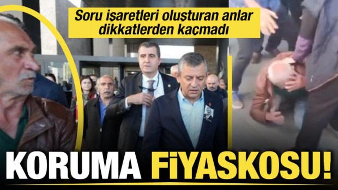 &Ouml;zg&uuml;r &Ouml;zel'e saldırıda yakın koruma fiyaskosu! Neden m&uuml;dahale edemediler?