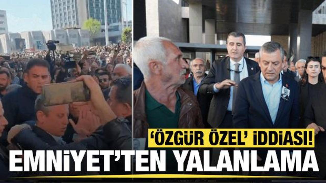 "&Ouml;zg&uuml;r &Ouml;zel'in makam aracı kapalı otoparka alınmadı" iddiası: Emniyet'ten yalanlama