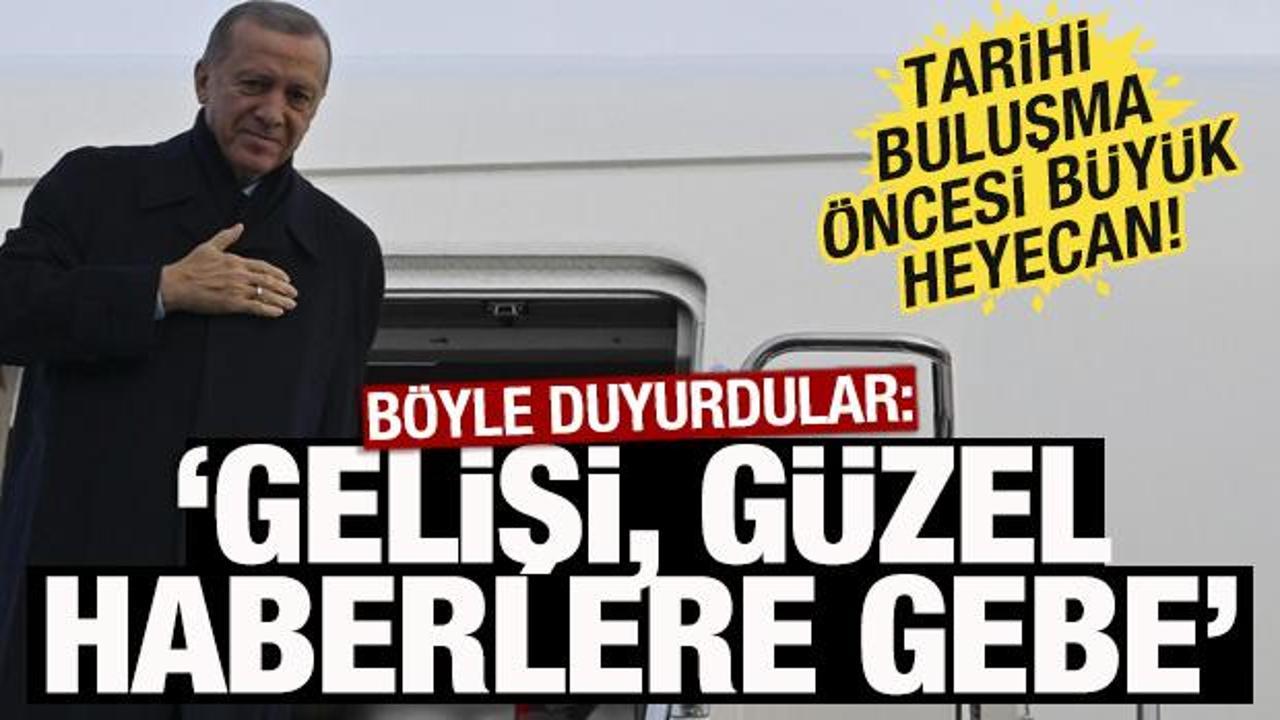 Roma'da tarihi buluşma! 'Erdoğan'ın ziyareti güzel haberlere gebe'