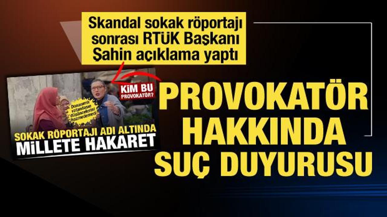 Sokak r&ouml;portajları i&ccedil;in harekete ge&ccedil;ildi! RT&Uuml;K Başkanı duyurdu