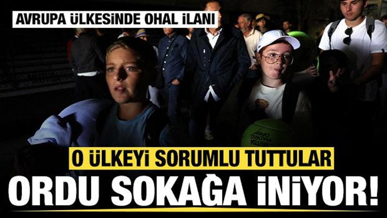 Son dakika: Avrupa elektrik kesintisinden o ülkeyi sorumlu tuttu: Ordu sokağa iniyor!