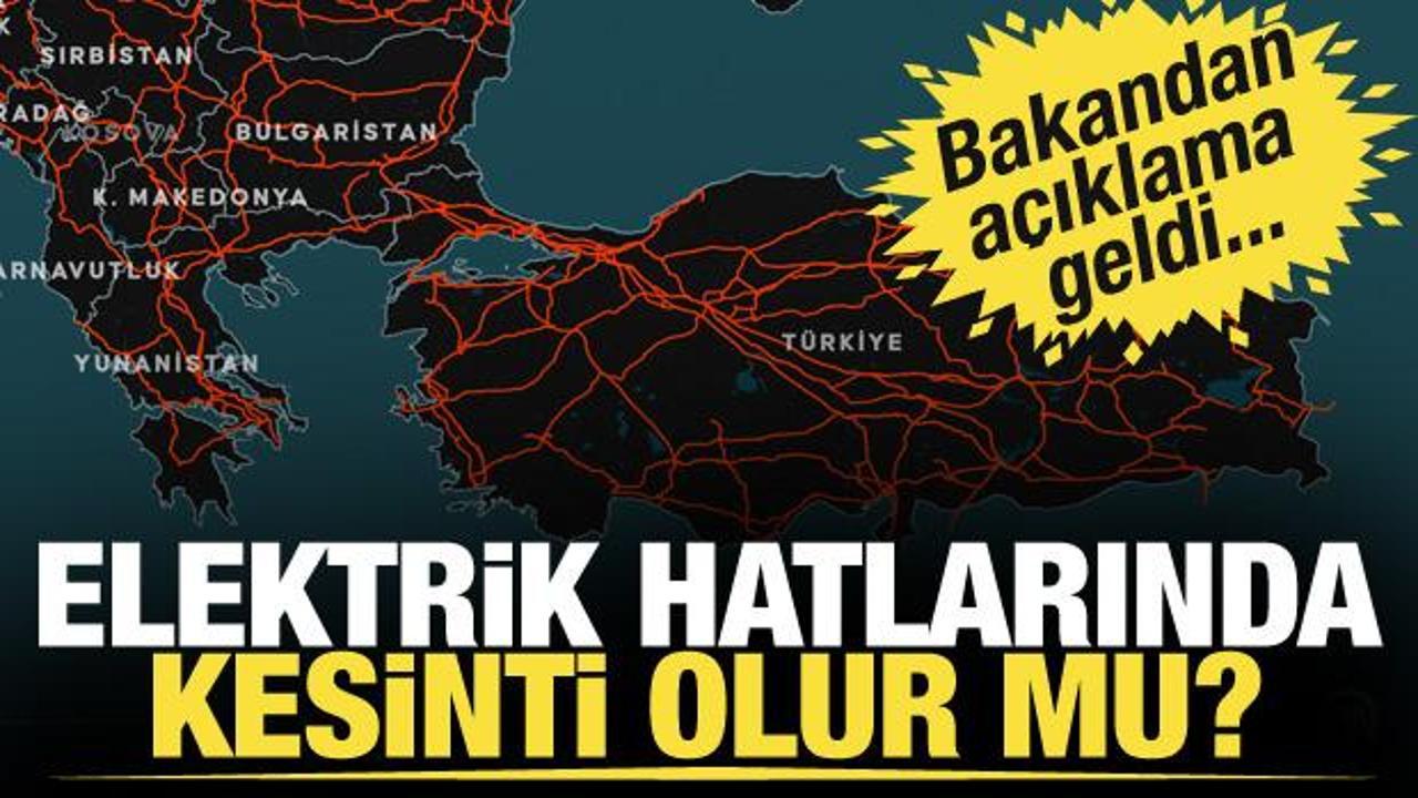 Son dakika... Bakan Bayraktar'dan, elektrik iletim ve dağıtım hatlarına dair açıklama!