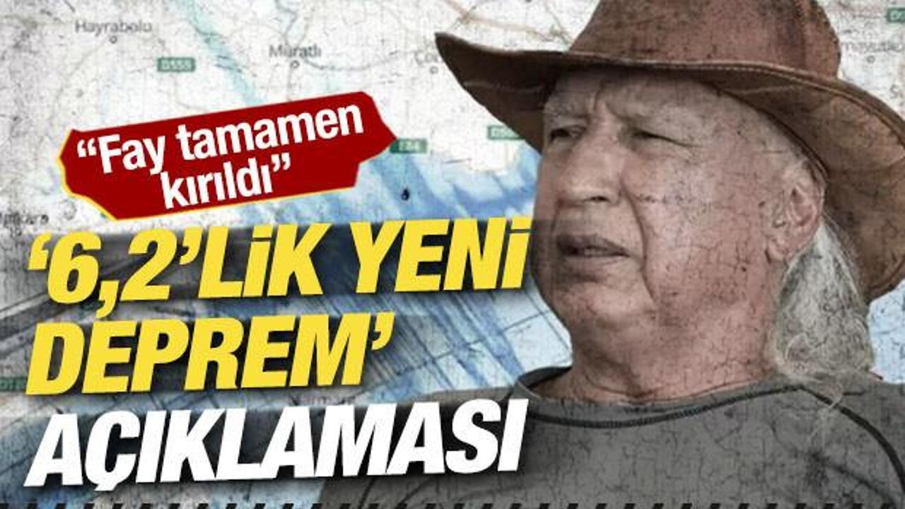 Üşümezsoy: 'Fay tamamen kırıldı, deprem tehlikesi kalmadı'