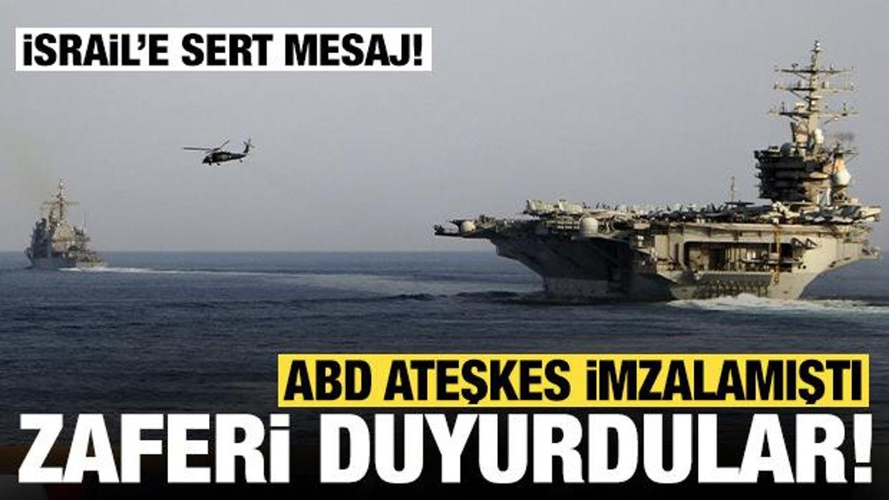 ABD ateşkes imzalamıştı: Yemen'den zafer a&ccedil;ıklaması!