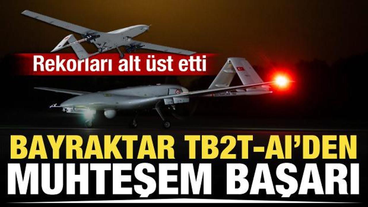 Bayraktar TB2T-AI SİHA'dan muhteşem başarı!