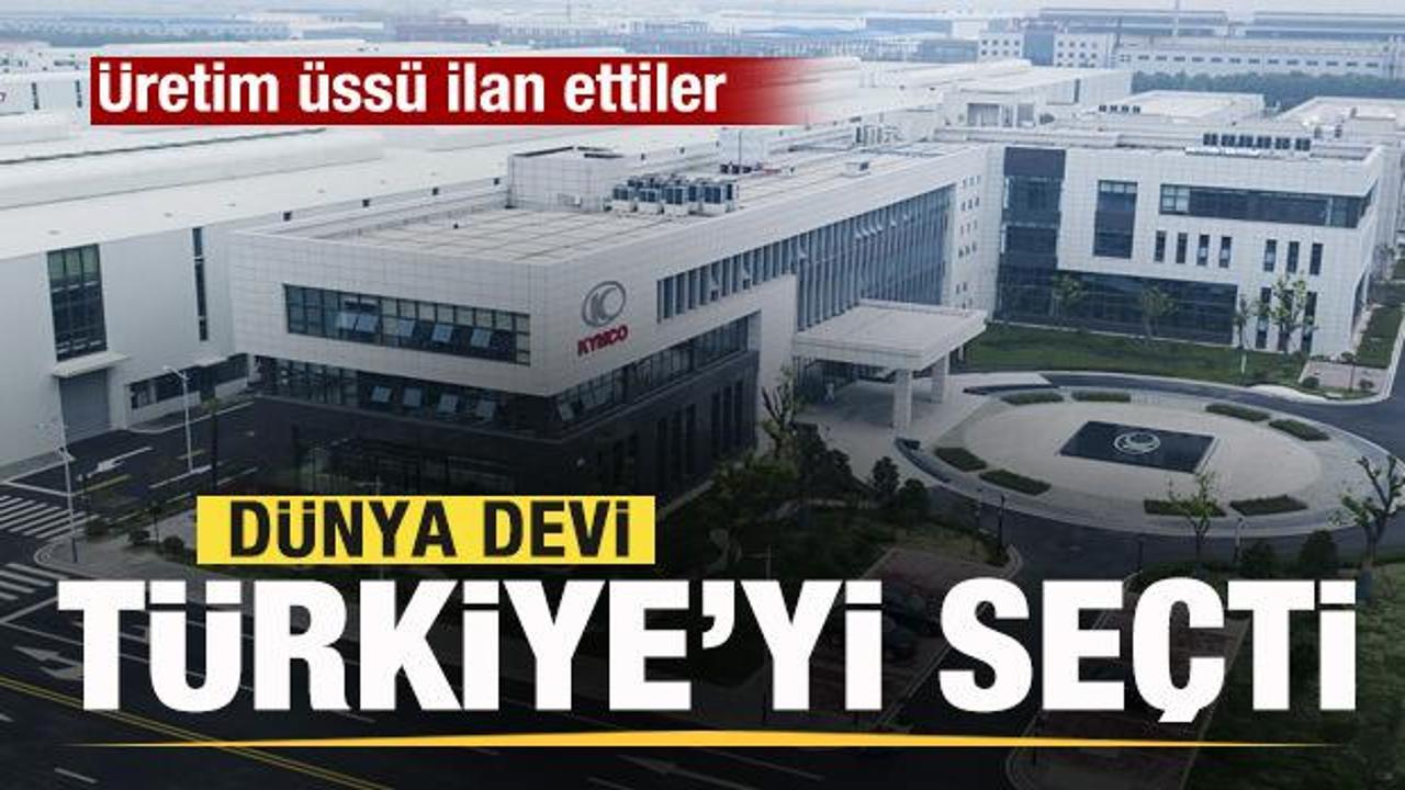 D&uuml;nya devinden T&uuml;rkiye kararı! &Uuml;retim &uuml;ss&uuml; ilan etti