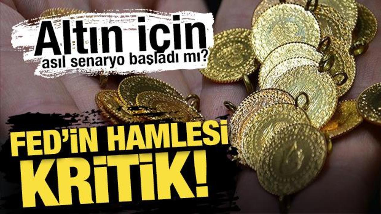 FED’in hamlesi kritik! Altın için asıl senaryo başladı mı? 