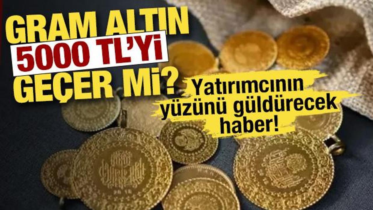 Gram altın 5.000 TL’yi geçer mi? Fed faiz kararı sonrası kritik senaryo! 