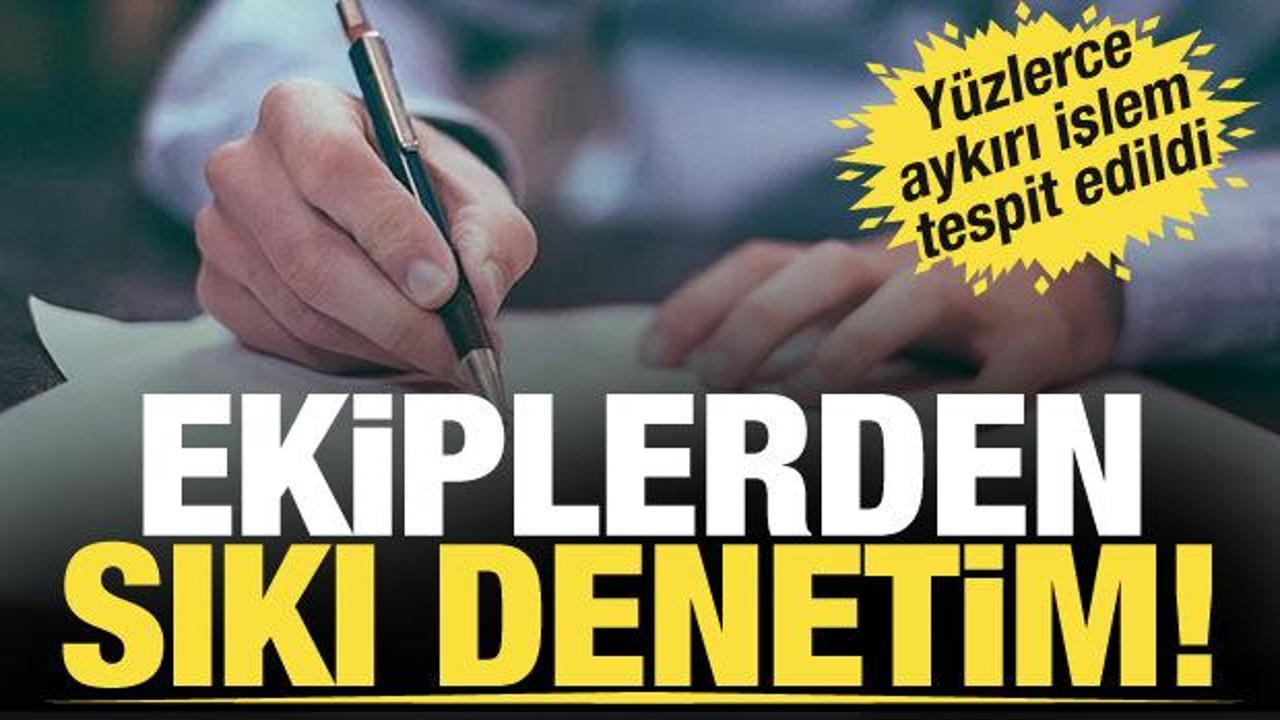 Hazine ve Maliye Bakanlığından tasarruf tedbirlerine sıkı denetim