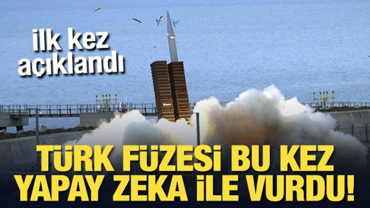 İlk kez açıklandı: Türk füzesi bu kez yapay zeka ile vurdu!