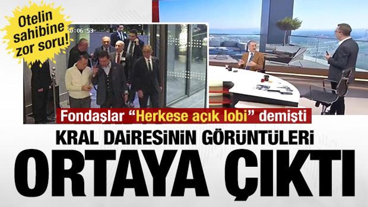 İmamoğlu'nun gizli görüşme yaptığı otelin lüks odası görüntülendi... Faturayı kim ödedi?